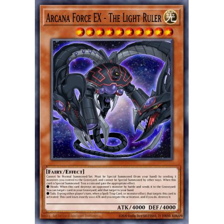 Arcana Force EX - The Light Ruler (Duel Terminal Rare Parallel Rare)