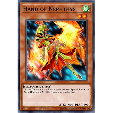 Hand of Nephthys (Duel Terminal Normal Parallel Rare)
