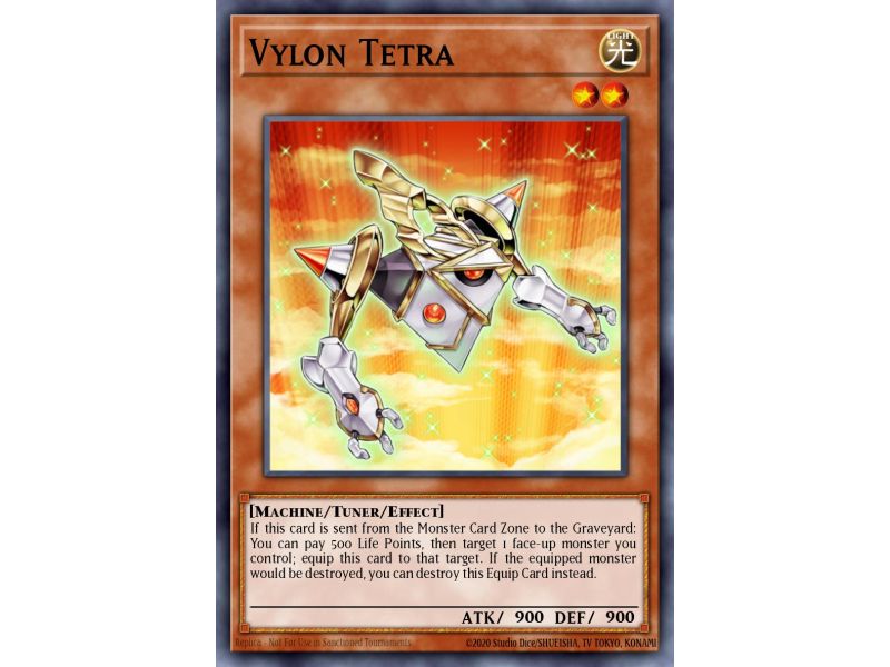 Vylon Tetra (Duel Terminal Normal Parallel Rare)
