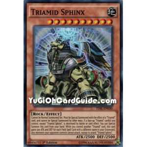 Triamid Sphinx (Super Rare) – The Dark Illusion | Carta YUGIOH en México