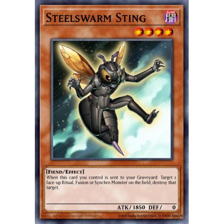 Steelswarm Sting (Duel Terminal Rare Parallel Rare)