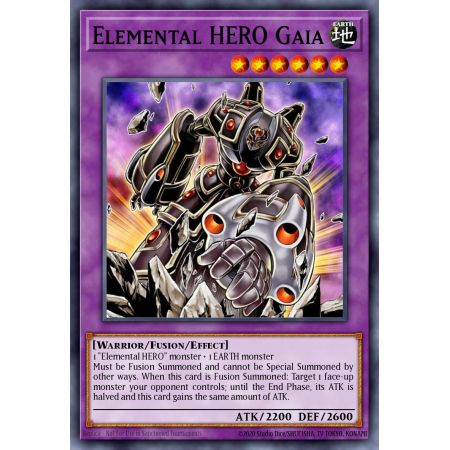 Elemental HERO Gaia (Duel Terminal Normal Parallel Rare)
