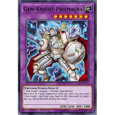 Gem-Knight Prismaura (Duel Terminal Super Parallel Rare)