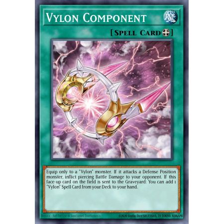 Vylon Component (Duel Terminal Normal Parallel Rare)