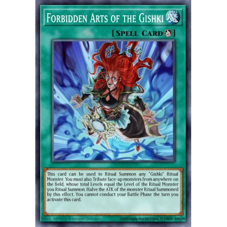 Forbidden Arts of the Gishki (Duel Terminal Normal Parallel Rare)
