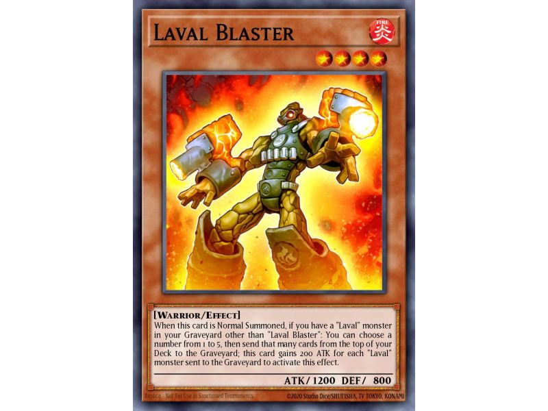Laval Blaster (Duel Terminal Normal Parallel Rare)