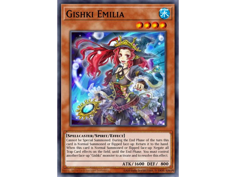 Gishki Emilia (Duel Terminal Rare Parallel Rare)