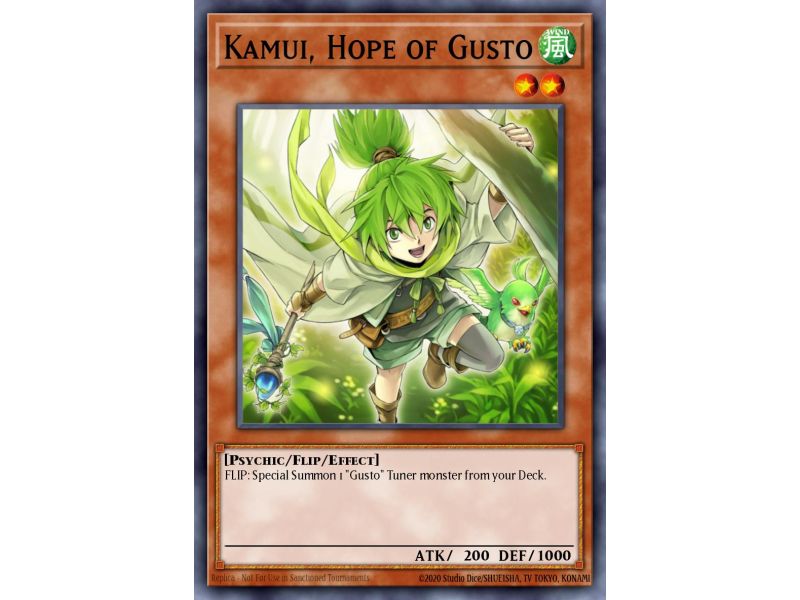 Kamui, Hope of Gusto (Duel Terminal Normal Parallel Rare)