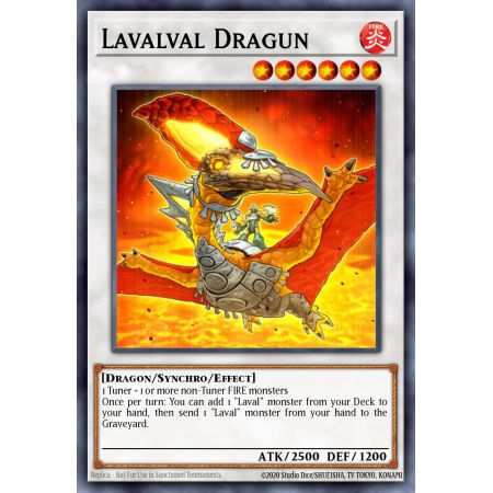 Lavalval Dragun (Duel Terminal Super Parallel Rare)