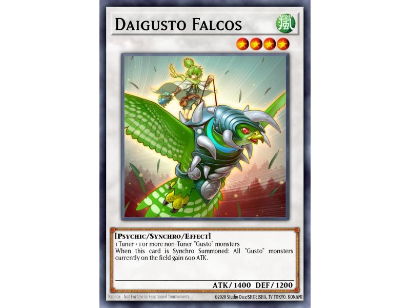 Daigusto Falcos (Duel Terminal Super Parallel Rare)