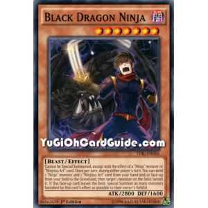 Black Dragon Ninja (Common) – The Dark Illusion | Carta YUGIOH en México
