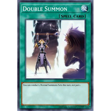 Double Summon (Duel Terminal Normal Parallel Rare)