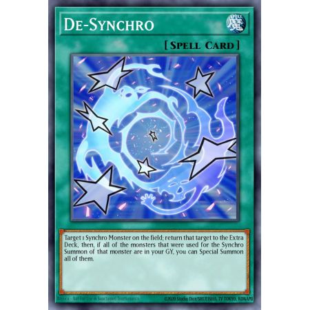 De-Synchro (Duel Terminal Normal Parallel Rare)