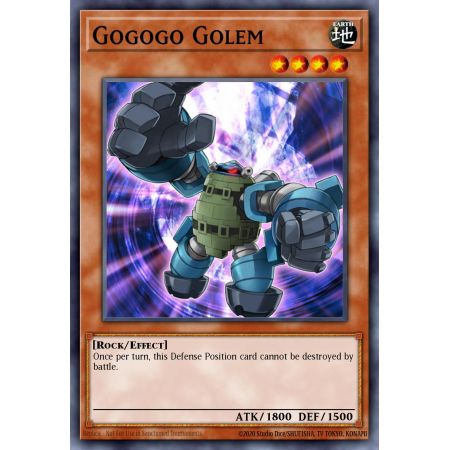 Gogogo Golem (Duel Terminal Normal Parallel Rare)