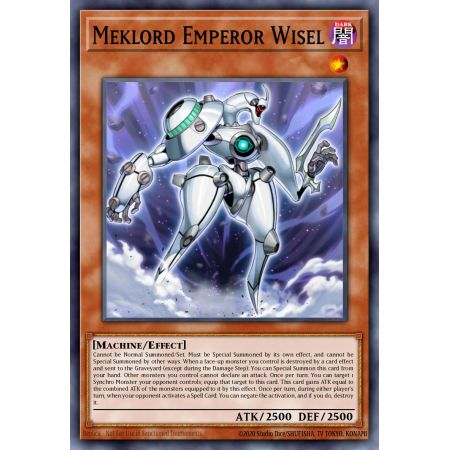 Meklord Emperor Wisel (Duel Terminal Rare Parallel Rare)