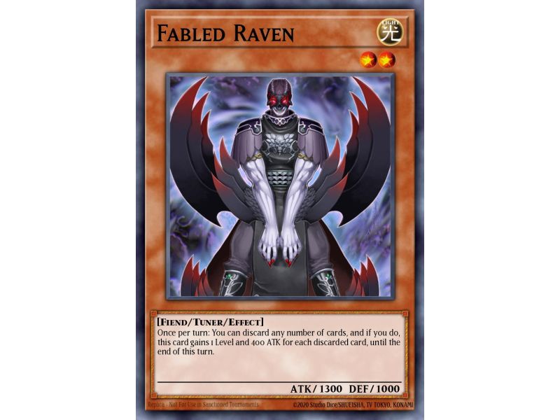 Fabled Raven (Duel Terminal Normal Parallel Rare)