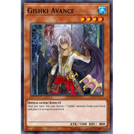 Gishki Avance (Duel Terminal Normal Parallel Rare)