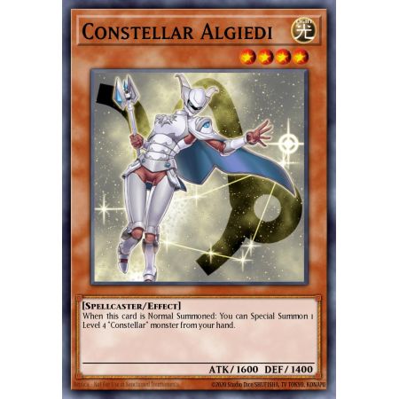 Constellar Algiedi (Duel Terminal Normal Parallel Rare)