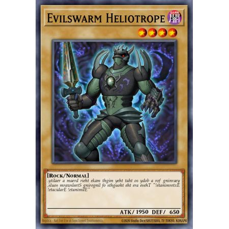 Evilswarm Heliotrope (Duel Terminal Normal Parallel Rare)