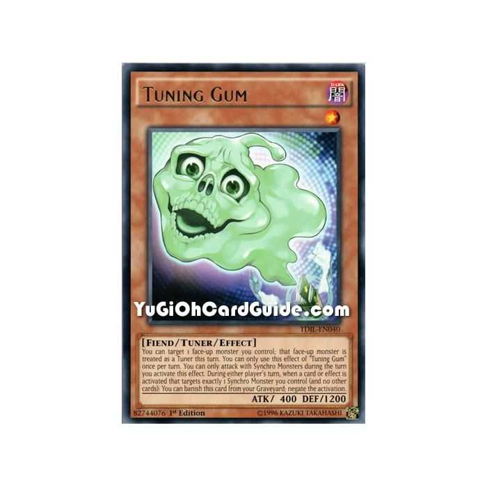 Tuning Gum (Rare) – The Dark Illusion | Carta YUGIOH en México