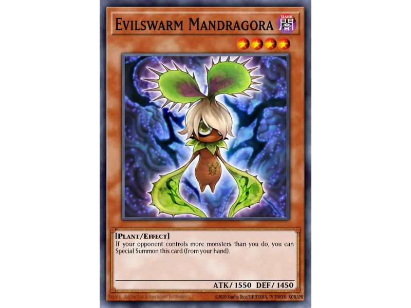 Evilswarm Mandragora (Duel Terminal Normal Parallel Rare)