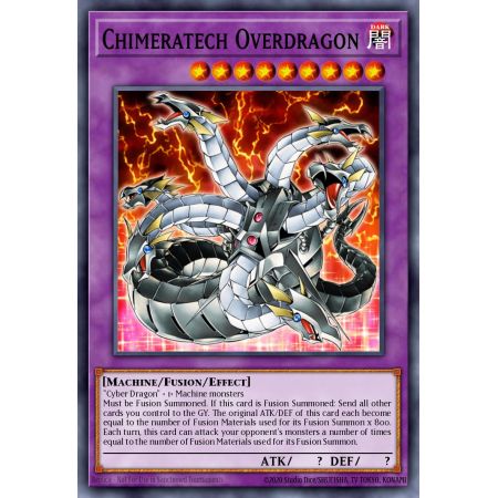 Chimeratech Overdragon (Duel Terminal Rare Parallel Rare)