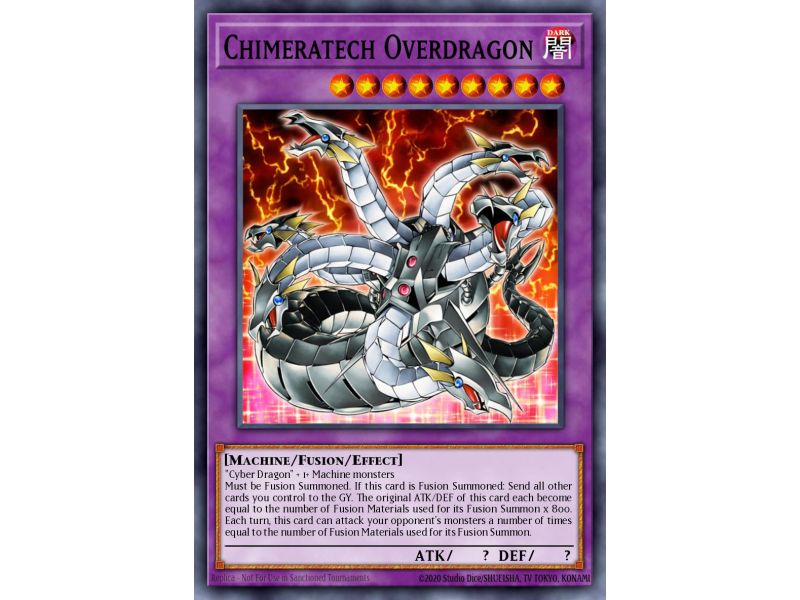 Chimeratech Overdragon (Duel Terminal Rare Parallel Rare)