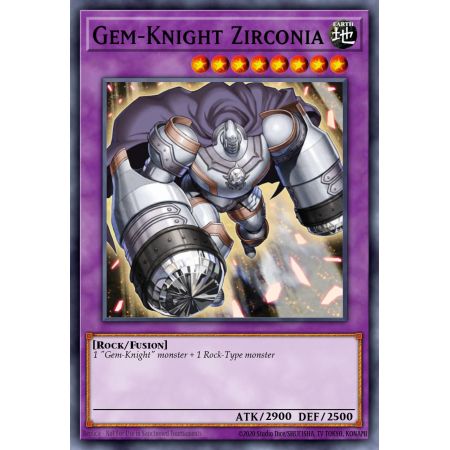 Gem-Knight Zirconia (Duel Terminal Super Parallel Rare)