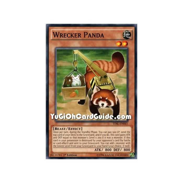 Wrecker Panda (Common) – The Dark Illusion | Carta YUGIOH en México