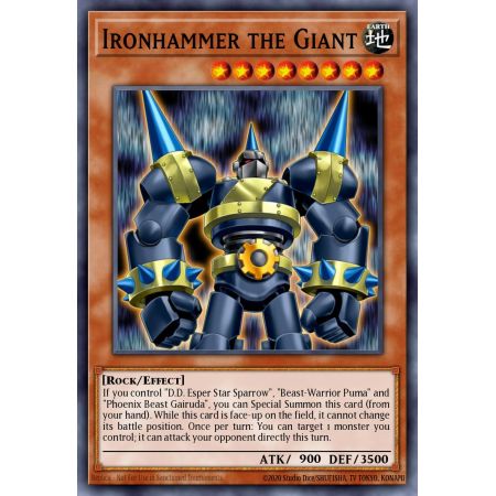 Ironhammer the Giant (Duel Terminal Normal Parallel Rare)