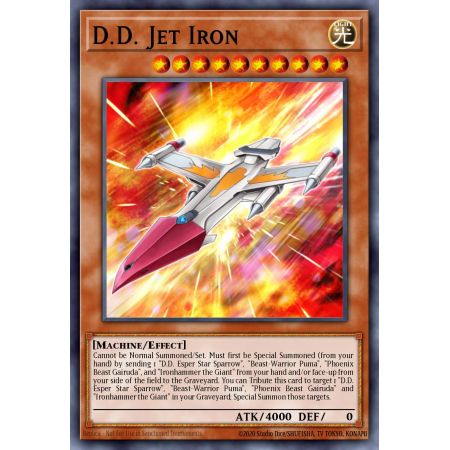 D.D. Jet Iron (Duel Terminal Rare Parallel Rare)