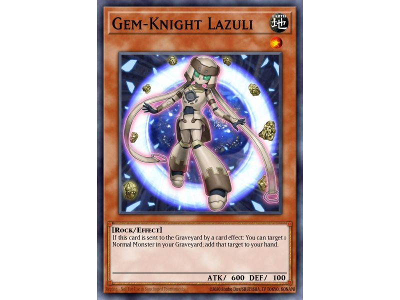 Gem-Knight Lazuli (Duel Terminal Normal Parallel Rare)