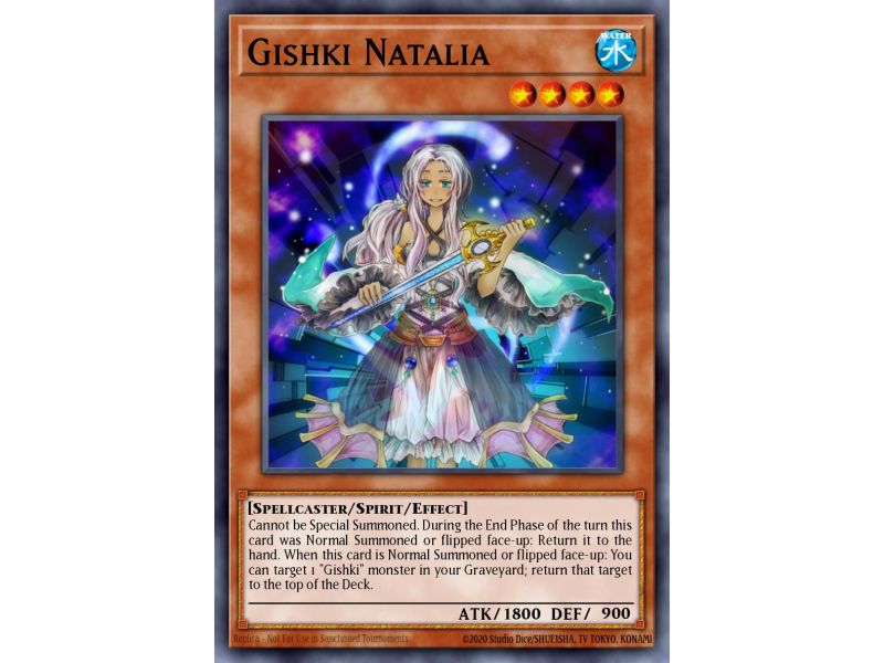 Gishki Natalia (Duel Terminal Rare Parallel Rare)