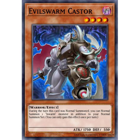 Evilswarm Castor (Duel Terminal Rare Parallel Rare)