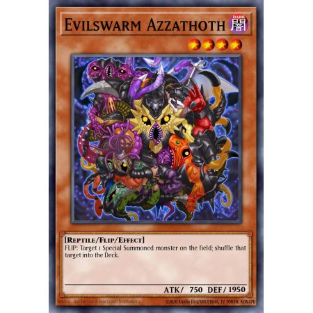 Evilswarm Azzathoth (Duel Terminal Normal Parallel Rare)