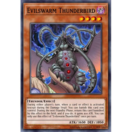 Evilswarm Thunderbird (Duel Terminal Normal Parallel Rare)
