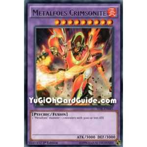 Metalfoes Crimsonite (Rare) – The Dark Illusion | Carta YUGIOH en México