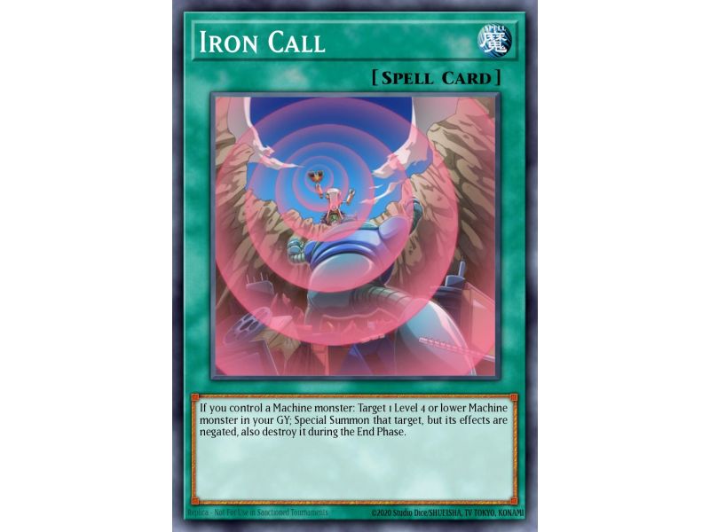 Iron Call (Duel Terminal Normal Parallel Rare)