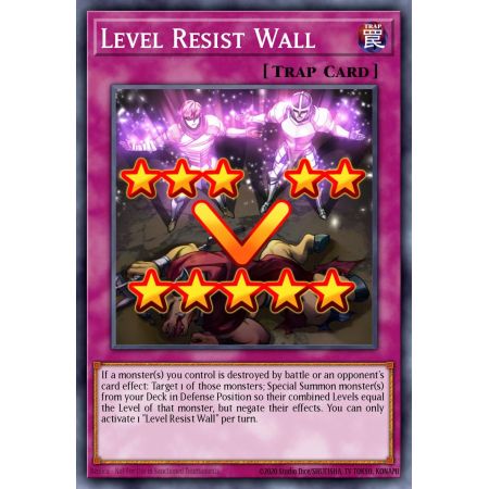 Level Resist Wall (Super Rare)