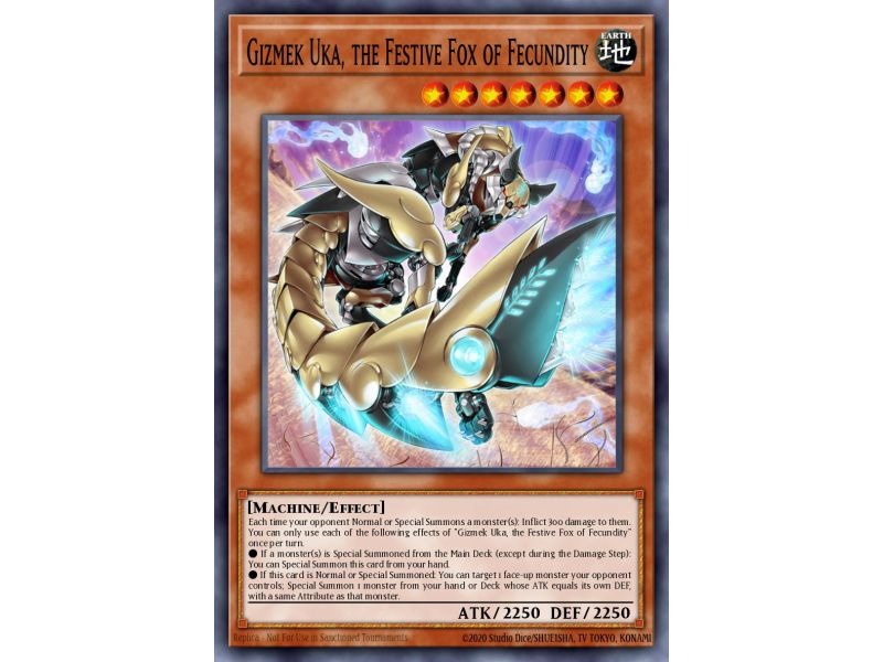 Gizmek Uka, the Festive Fox of Fecundity (Common)