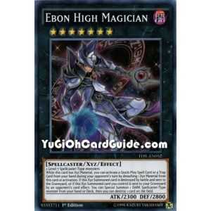 Ebon High Magician (Super Rare) – The Dark Illusion | Carta YUGIOH en México