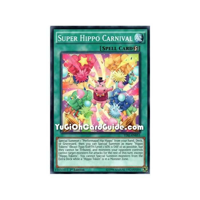 Super Hippo Carnival (Common) – The Dark Illusion | Carta YUGIOH en México