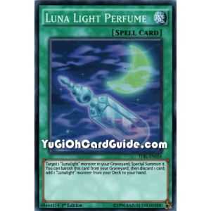 Luna Light Perfume (Super Rare) – The Dark Illusion | Carta YUGIOH en México