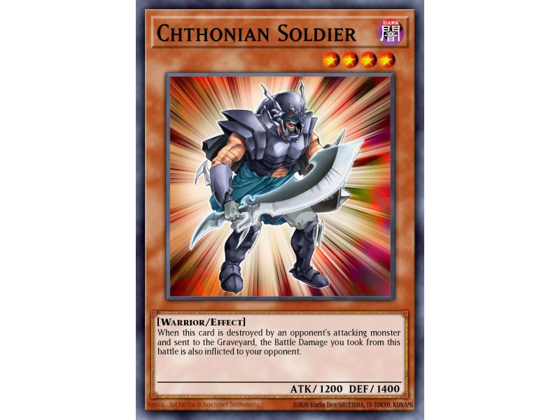 Chthonian Soldier (Rare)