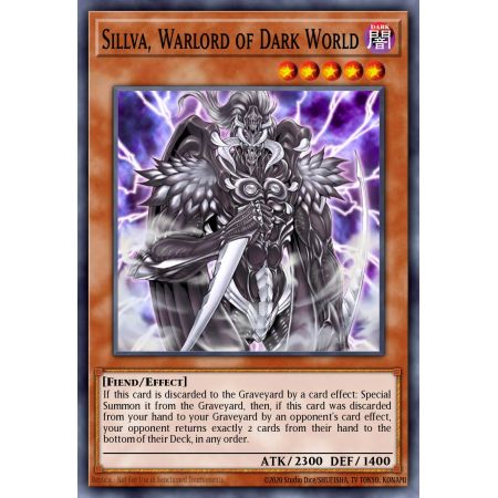 Sillva, Warlord of Dark World (Rare)