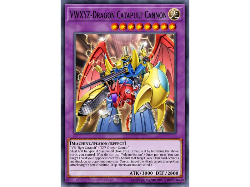 VWXYZ-Dragon Catapult Cannon (Super Rare)