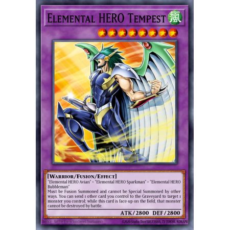 Elemental HERO Tempest (Ultimate Rare)