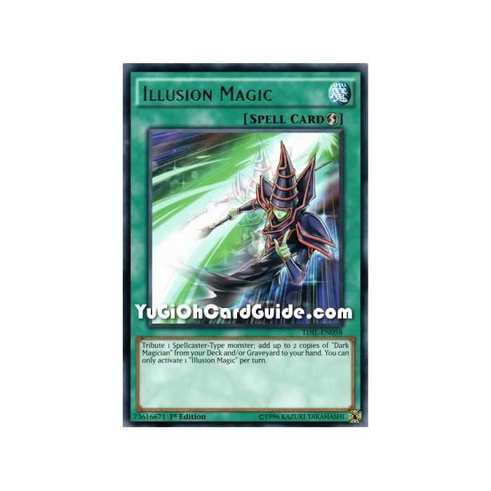 Illusion Magic (Rare) – The Dark Illusion | Carta YUGIOH en México