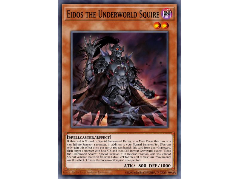 Eidos the Underworld Squire (Super Rare)