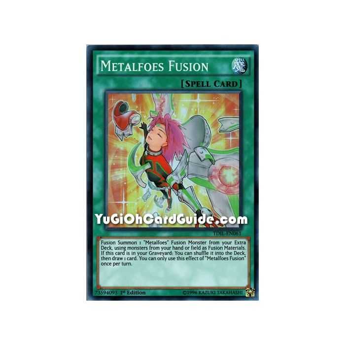 Metalfoes Fusion (Super Rare) – The Dark Illusion | Carta YUGIOH en México